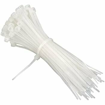 Fascetta Plastica Bianca 48x360 Pezzi 100
