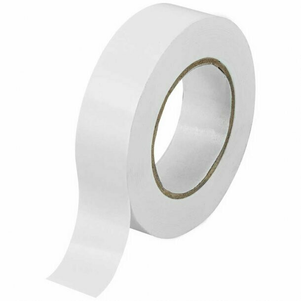 Nastro Isolante Bianco 50x10 MT. Pezzi 3