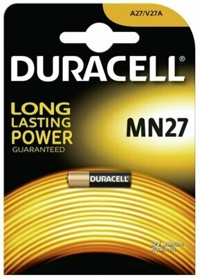 Duracell 12V Alkaline per Telecomando Blister da 1 Pz.