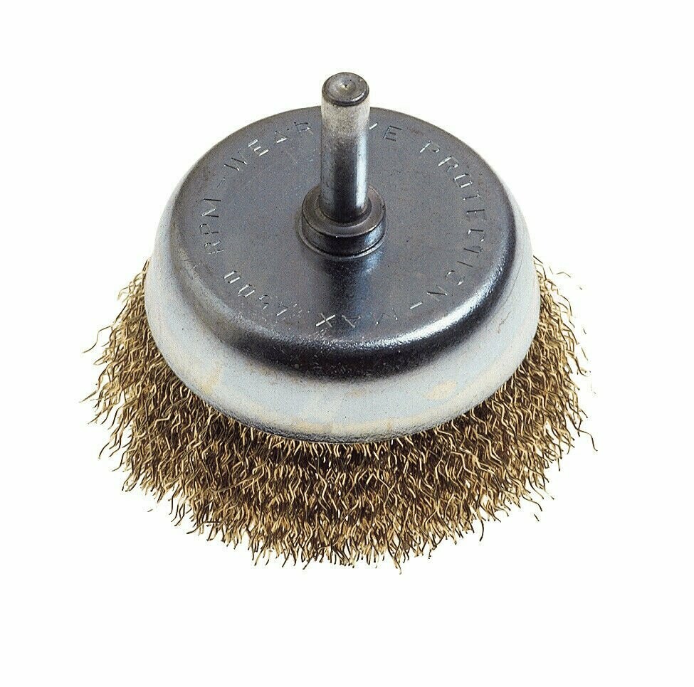 spazzola a tazza Ø 50 mm con fili di acciaio gambo 6 mmPoggi 480.00  