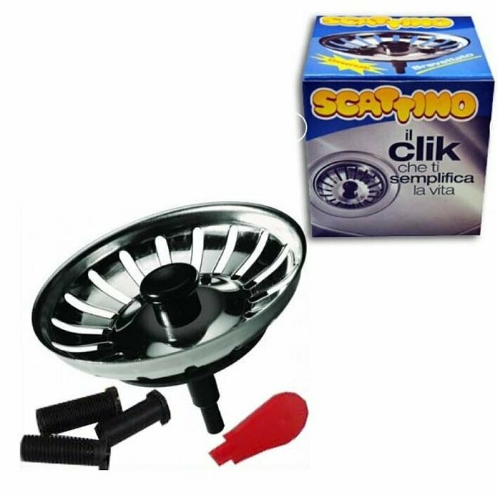 Tappo per Piletta Basket Universale Scattino Lavello Lavandino cucina