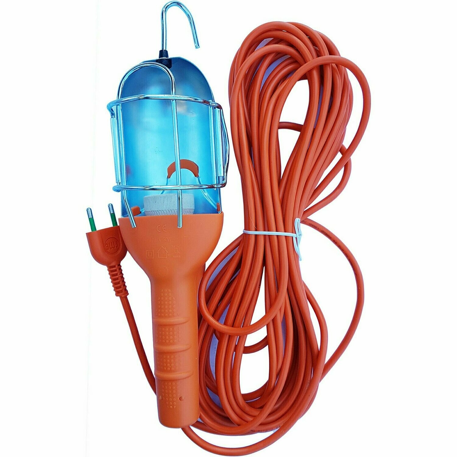 Portalampada Meccanico Lampada con Cavo da mt.10