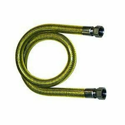 Tubo Gas Metano Omologato Femmina 1/2 da Mt.1
