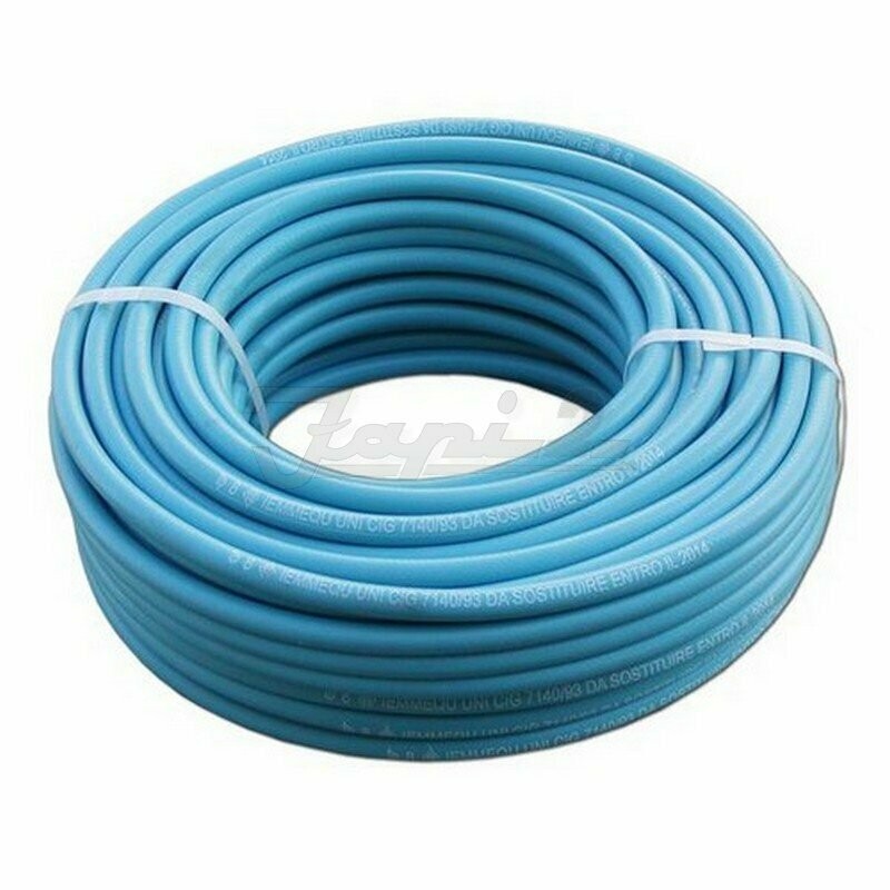 Tubo Gas GPL Gomma 8x13 IMQ Bombola Mt.50