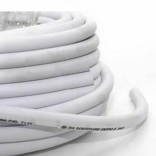 Tubo Gas Citta Metano Bianco Omologato 13x20 Mt.50