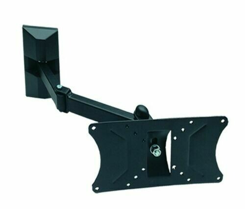 Staffa Supporto Braccio Tv Lcd Mornitor Orientabile Girevole Fino A 32"
