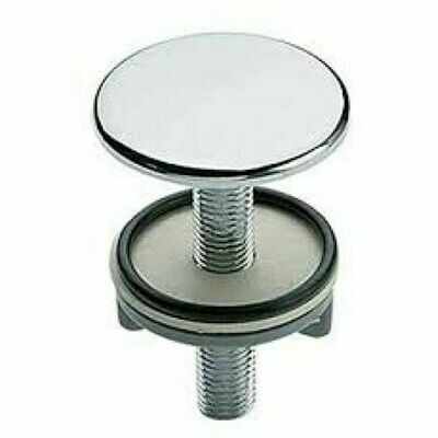 Tappo copriforo Lusso smaltato bianco per lavabo bidet bagno chiudiforo tappa lavello Tappo copriforo Lusso smaltato bianco per lavabo bidet bagno chiudiforo tappa lavello