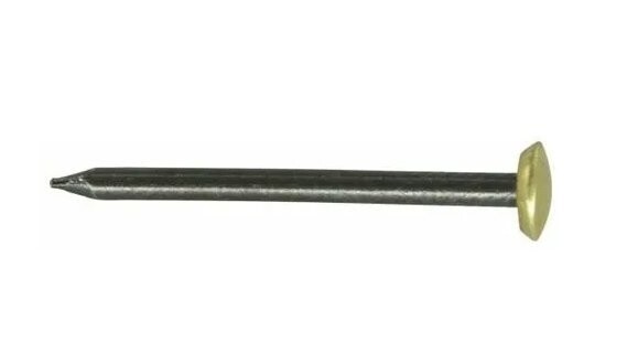 Chiodini Testa Ottone 2x40 Pezzi 100 
