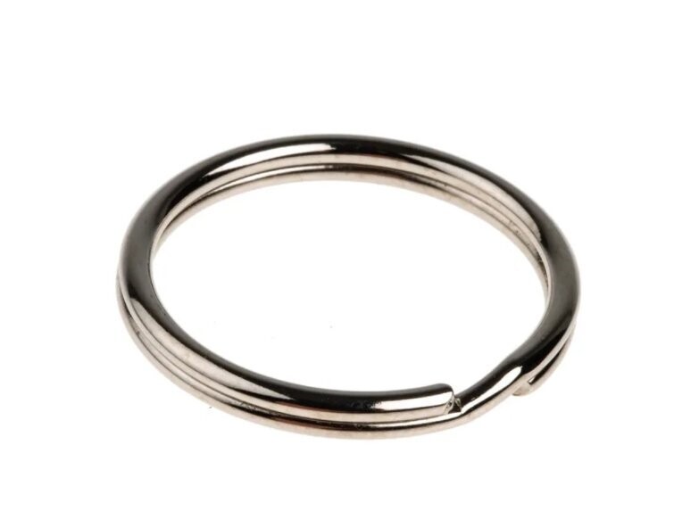 Anello per Porta Chiavi Cromato Misura 20 pz.50