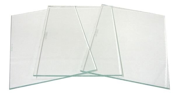Vetro di Protezione per Maschera Saldatore Saldare Trasparente Pezzi 10