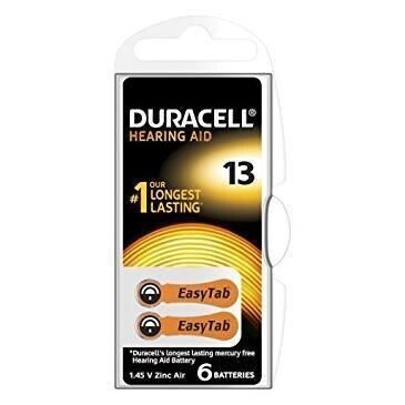 DURACELL DU80 6 Batterie Tipo Bottone Tab13