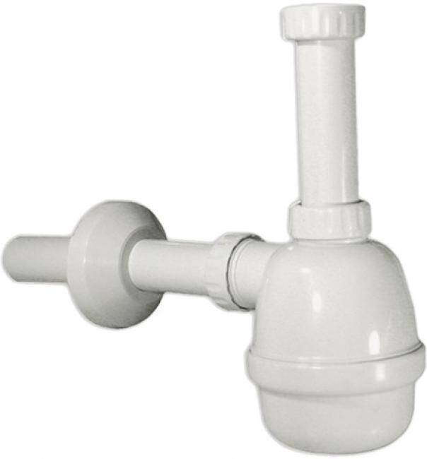 Sifone Plastica 1 Via senza Piletta da 1" 1/4