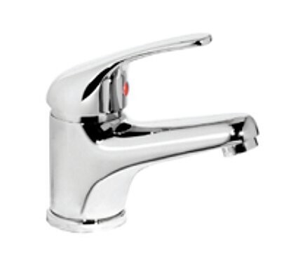 Rubinetto Miscelatore Mono Comando Serie Modena Lavabo Cromato
