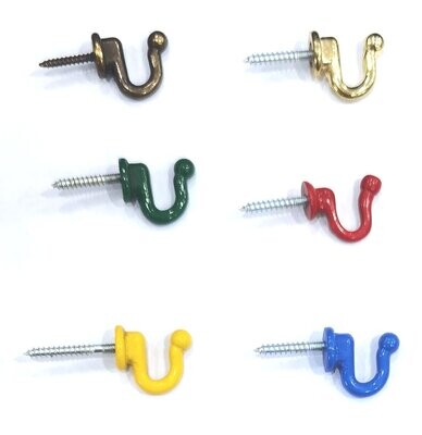 2 Ganci Milano Barocco Fermatenda Metallo Blu 2 Ganci Milano Barocco Fermatenda Metallo Blu