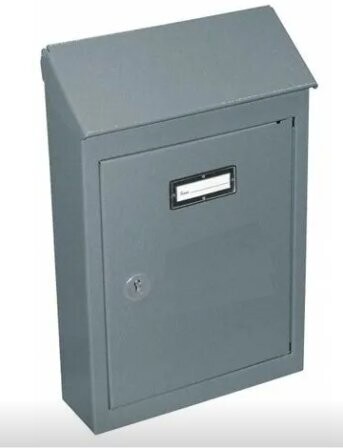 Cassetta Postale Aurelia 30x7x22 N.1 Grigia Cilindro