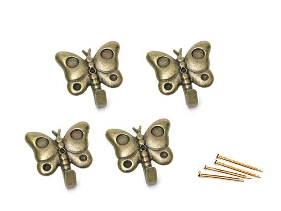Gancio a Farfalla per quadri Bronzo Pezzi 4