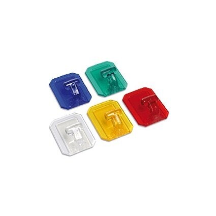 Gancione Gancio Adesivo Plastica Maxi Grande Legno Scuro pz.2
