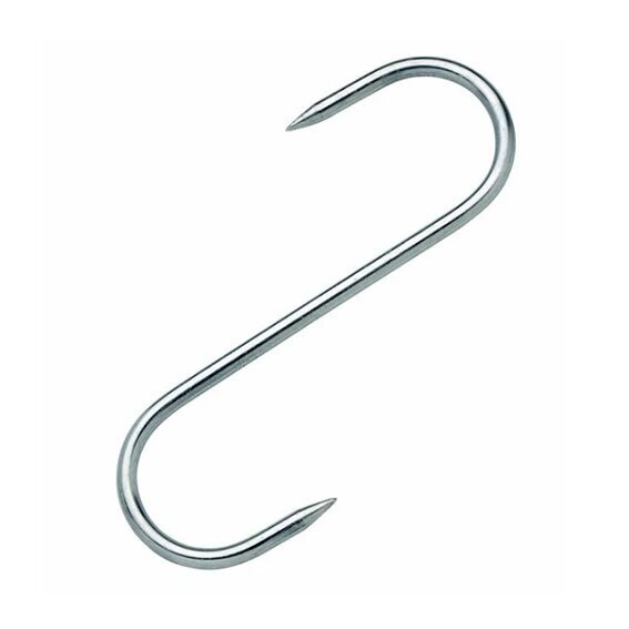 Gancio per Macellaio Inox da mm.160 pezzi 10