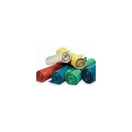 30 Buste Sacco Raccolta Differenziata 55x65 Blu Celeste