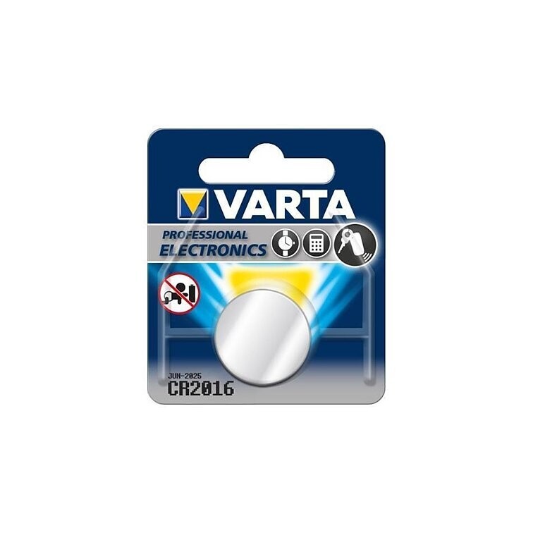 Varta Bottone 2016 3v Litio 2 Batterie