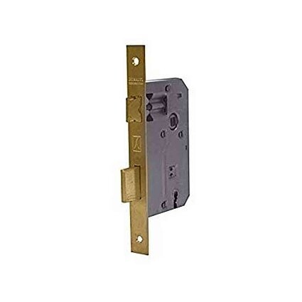 Serratura Patent Piccola Bordo Ottone Quadro Da 50 Senza Contropiastra