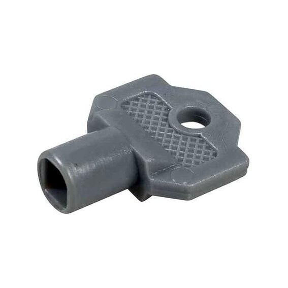 Chiave per Sportellini in Plastica Quadrato Pezzi 4