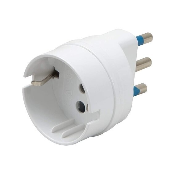 Adattatore Spina 16a con Presa Schuko Pezzi 2