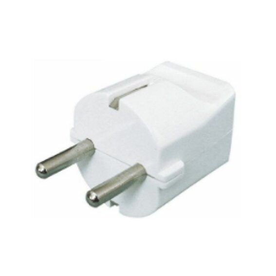 Spina Volante Elettrica Schuko 16a 2P+T Pezzi 2