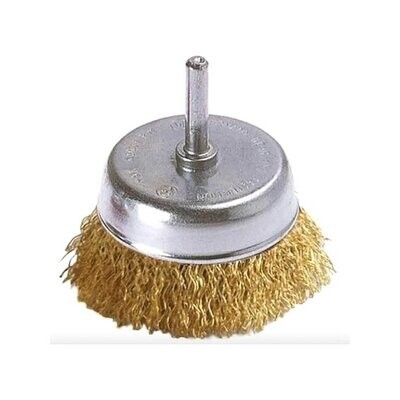 Spazzola a Tazza per Trapano da mm.75 Spazzola a Tazza per Trapano da mm.75