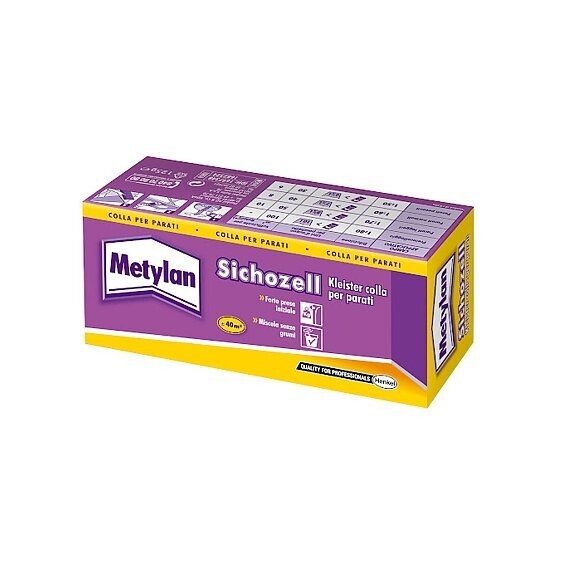 Colla Adesivo per Parati Metylan Sichozell Henkel gr. 125