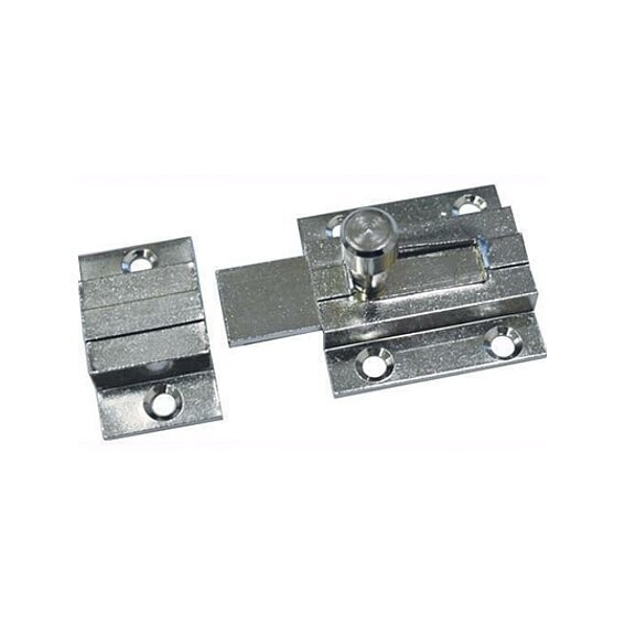 Catenaccio Trasversale in Ottone Cromato Cm.5