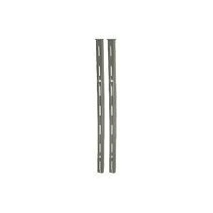 Cremagliera per Ripiani mm.500 Alluminio a Coppia