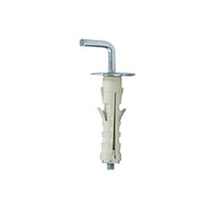 Tassello 9 Plastica Gancio Medio Cod.6053
Pz.10