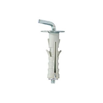 Tassello 9 Plastica Gancio Corto Cod.6052
Pz.10