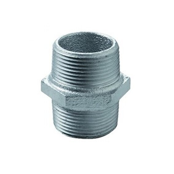 Raccordo Niples Nipplo Zincato da 1" 1/4 Pezzi 2