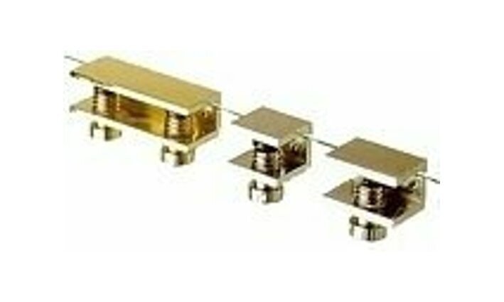 Reggimensola per Cristallo Mm.25X40 Ottone Lucido