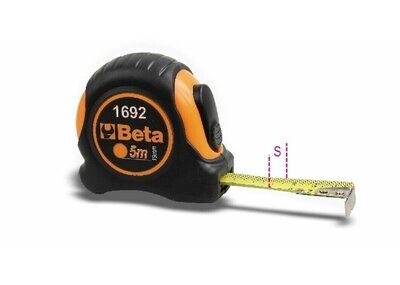 Beta Flessometro metro estensibile 3 mt acciaio antiurto 1692/3