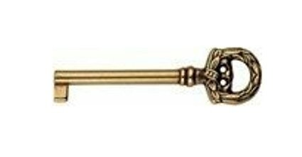 Chiave Patinata Mobili Antichi Oro Mm.24 R/33726.0420N.54