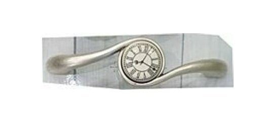 Maniglia Porcellana  Shabby Argento Orologio  1012.01.401.15  Mm. 96