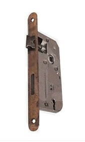 Serratura Patent Piccola B.B.Tondo Da 50 Senza Contropiastra