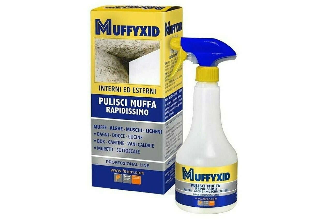Muffyxid Spray Antimuffa Professionale Rimuove Pulisce Muffa ML. 500