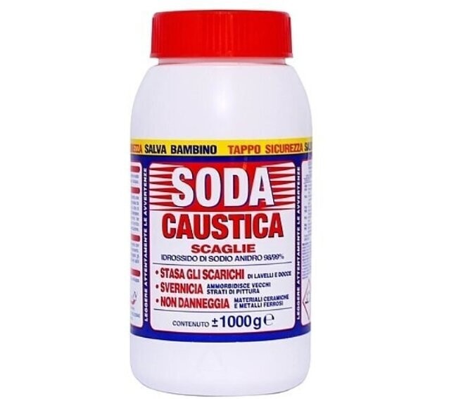 Soda Caustica a Scaglie da Kg.1