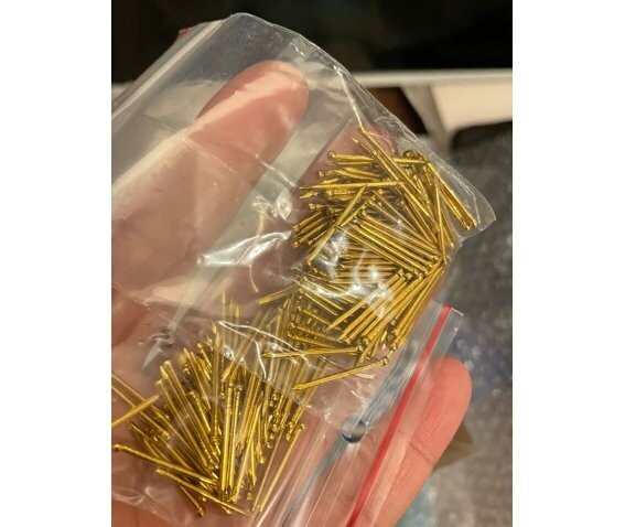 Chiodini Gruppino 1,5x40 Ottonato pezzi 1000