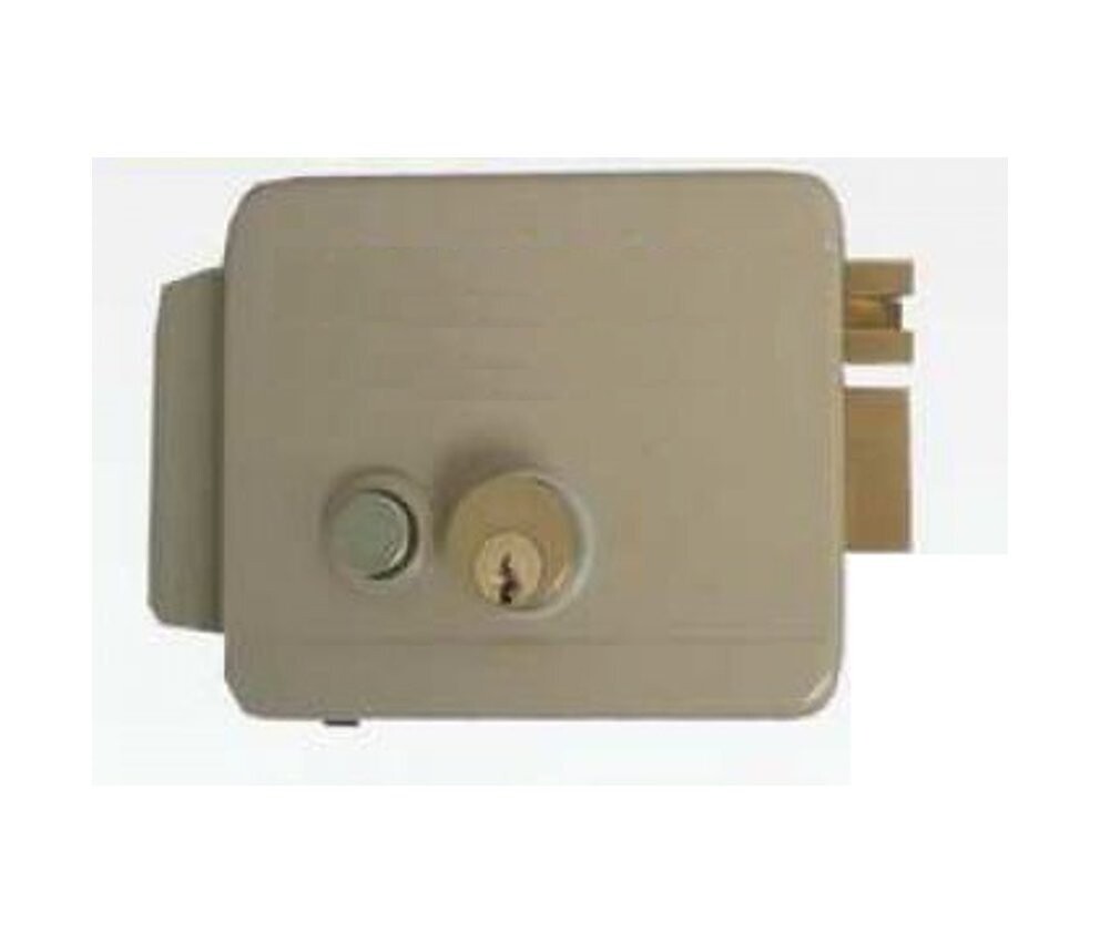 Serratura Yale Elettrica Porte Legno 50 Dx Pulsante Senza Mandate