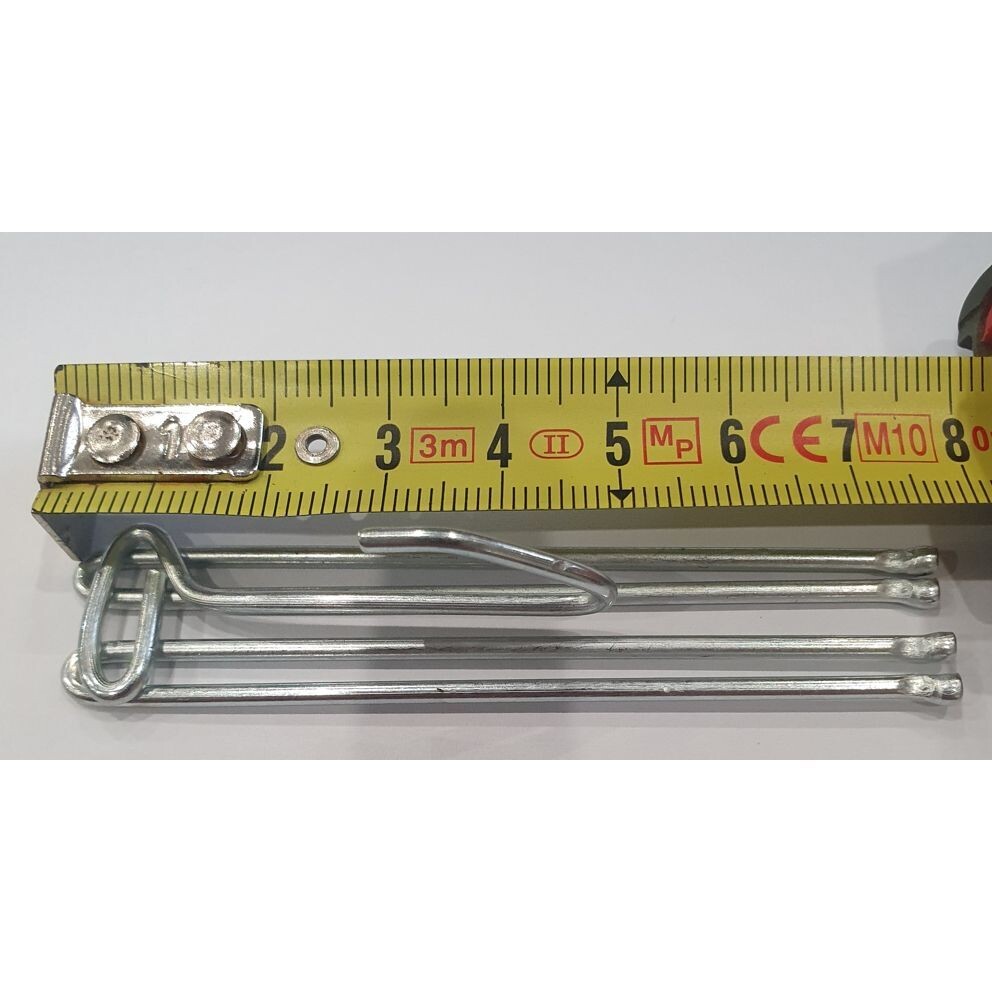 Spillone Gancione Tenda a 4 Punte Gancio Corto pz.10