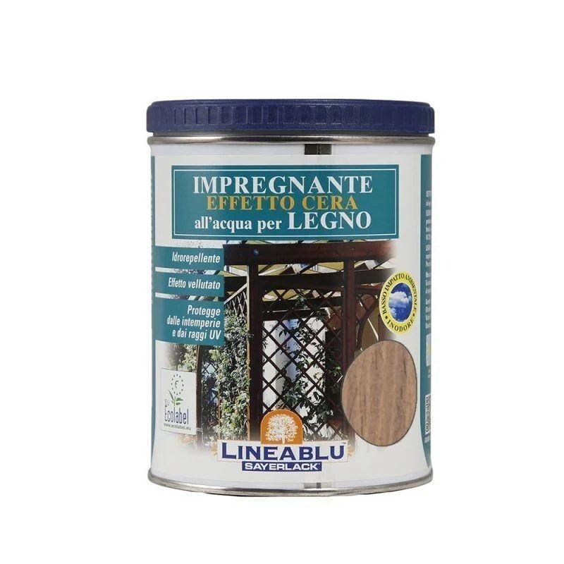 Impregnante Sayerlack Acqua Effetto Cera Castagno Ml.750