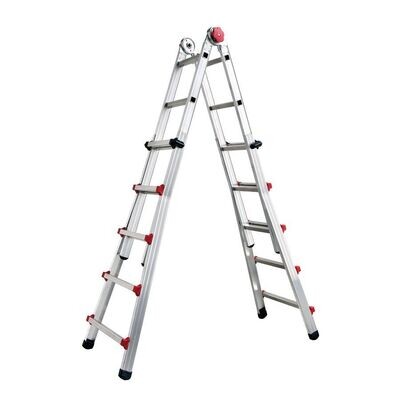 Scala Telescopica Alluminio mt. 4,5