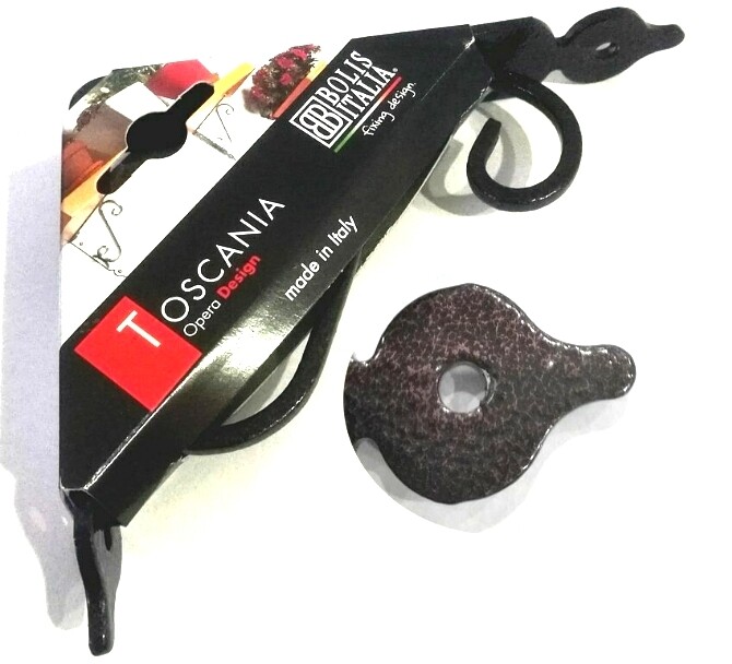 Reggi Mensole Supporto Staffe Ferro Battuto RAME ANTICO 23X18
