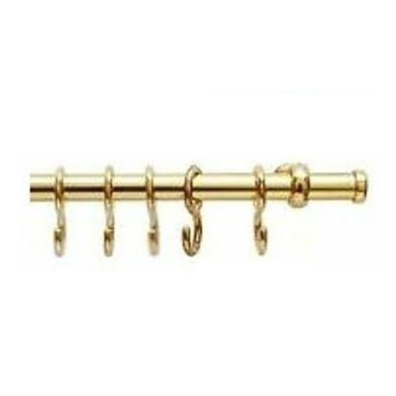Tubo Portamestoli Barra con Ganci Cm. 90 Oro