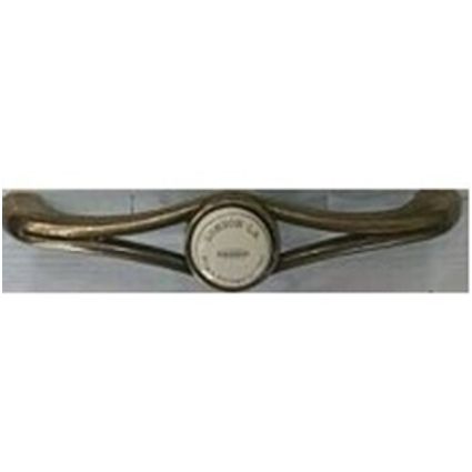 Maniglia Porcellana Shabby Ottone London 1013.01.405.02  Mm. 128